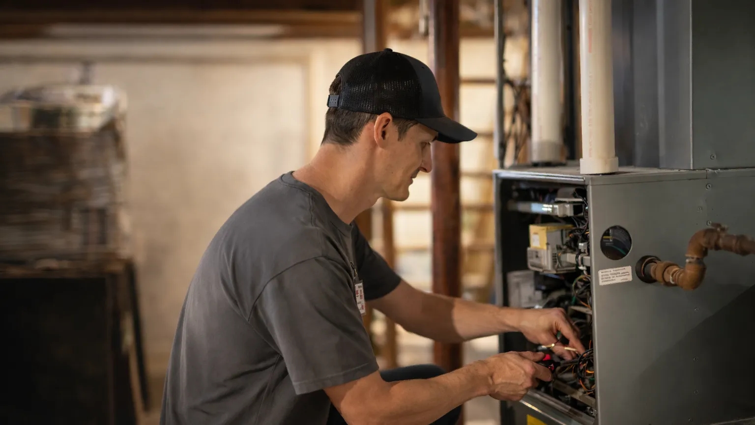 Heater furnace repair